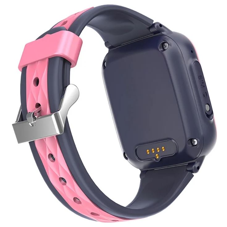 Pink KidTrackr Smart Watch with GPS Location Tracking, Phone, Video Calling, SOS Calling, and Much More