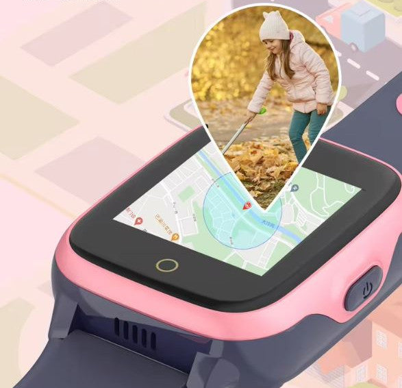 KidTrackr Blue Smart Watch: Pinpoint GPS Location Tracking, Voice Calls, Video Calls, And Much More